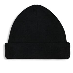 Gepersonaliseerd babymutsje met naam - Zwart