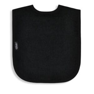 Gepersonaliseerd slabbetje met naam - Zwart