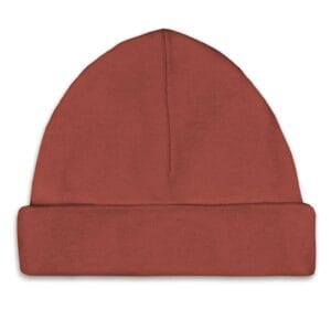 Gepersonaliseerd babymutsje met naam - Terra Roodbruin