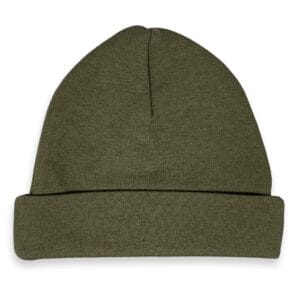 Gepersonaliseerd babymutsje met naam - Leger Groen