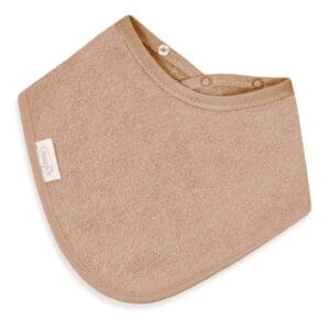 Slabbetje met naam - bandana - Oud Roze