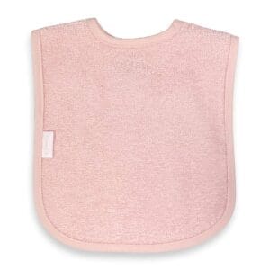 Gepersonaliseerd slabbetje met naam - Blush Roze