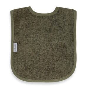 Gepersonaliseerd slabbetje met naam - Leger Groen