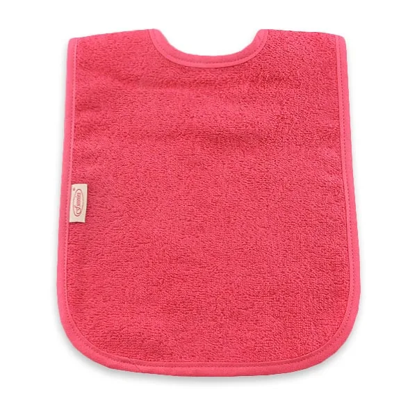 Gepersonaliseerd slabbetje met naam - Fuchsia Roze