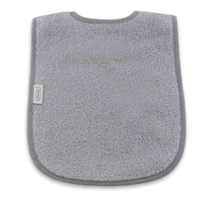 Gepersonaliseerd slabbetje met naam - Grijs