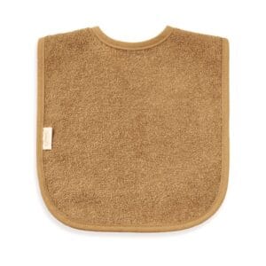 Gepersonaliseerd slabbetje met naam - Beige