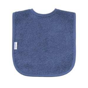 Gepersonaliseerd slabbetje met naam - Jeans Blauw