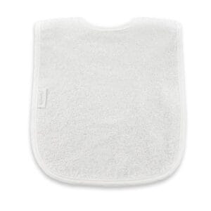 Gepersonaliseerd slabbetje met naam - Wit