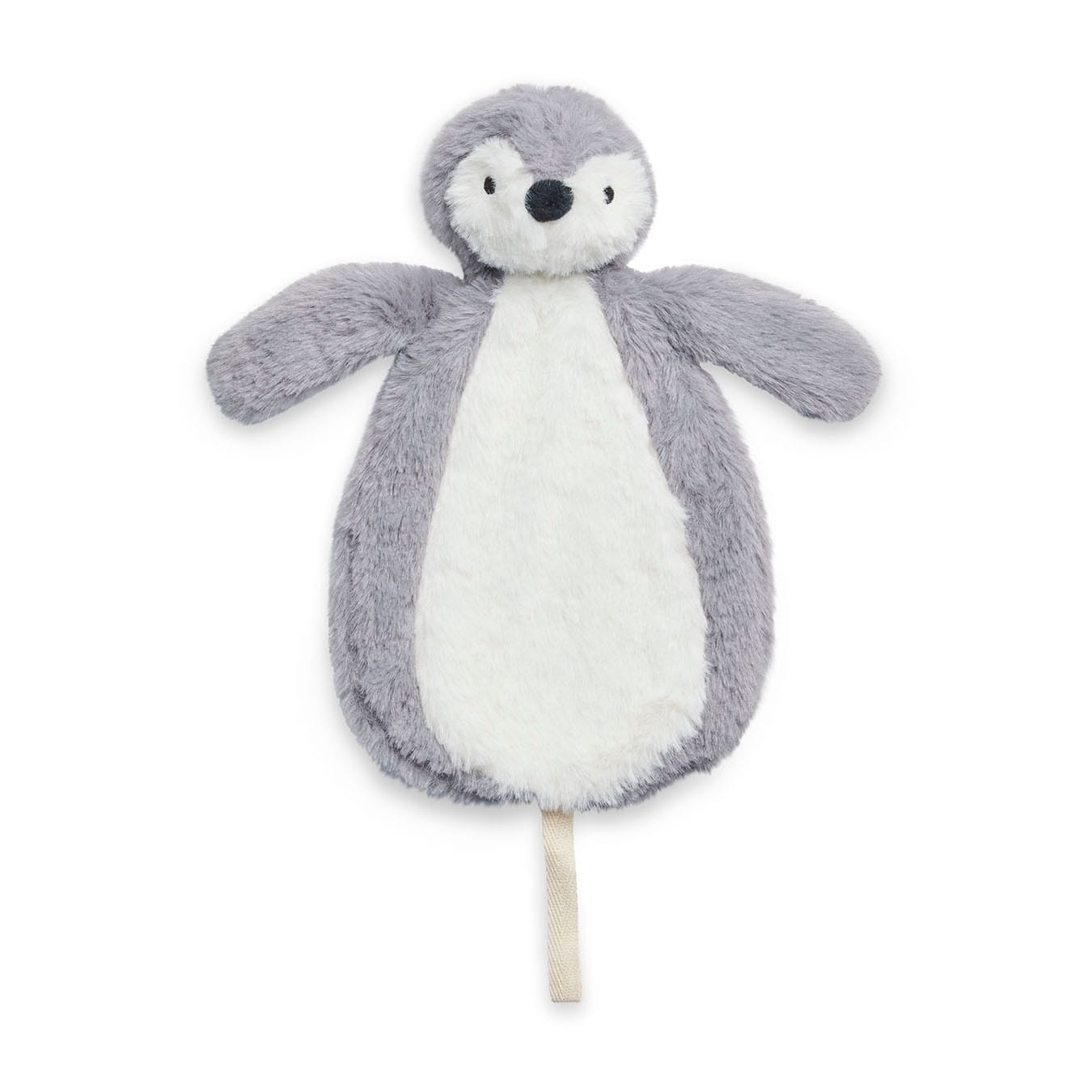 speenknuffel pinguïn grey grijs knuffeldoekje