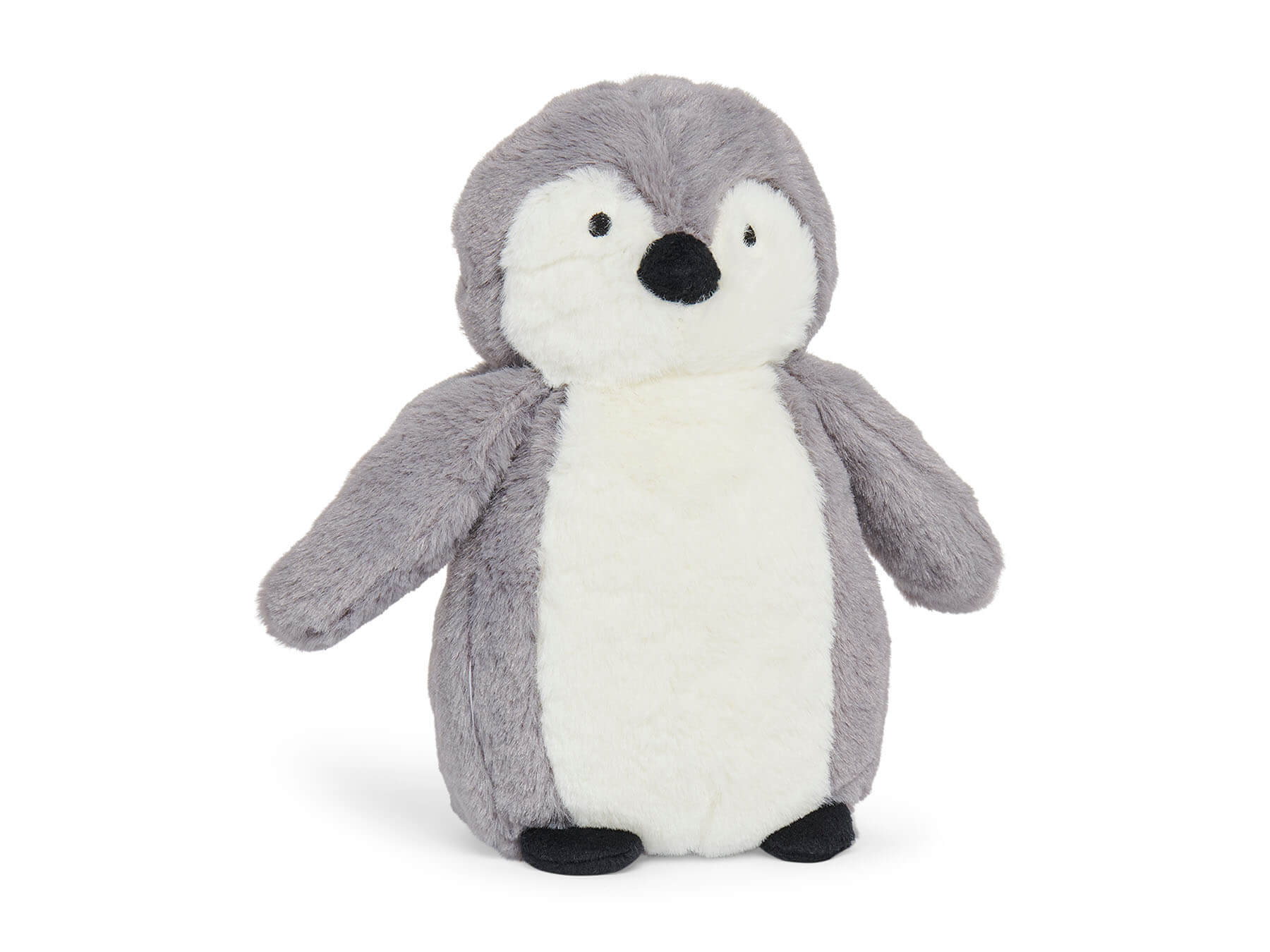 Knuffel pinguïn grey grijs jollein