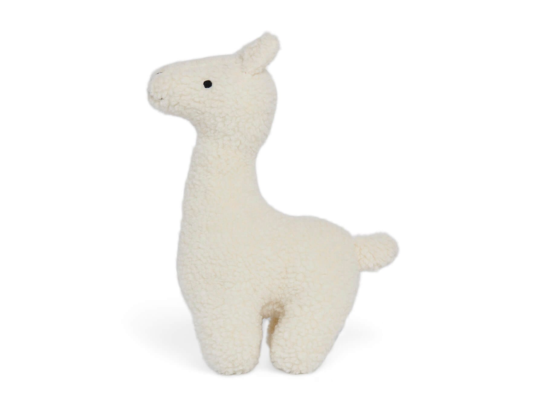 Knuffel lama nougat off white jollein