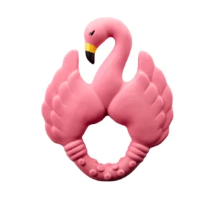 Natruba Bijtring Flamingo fel roze Teether Flamingo bright pink